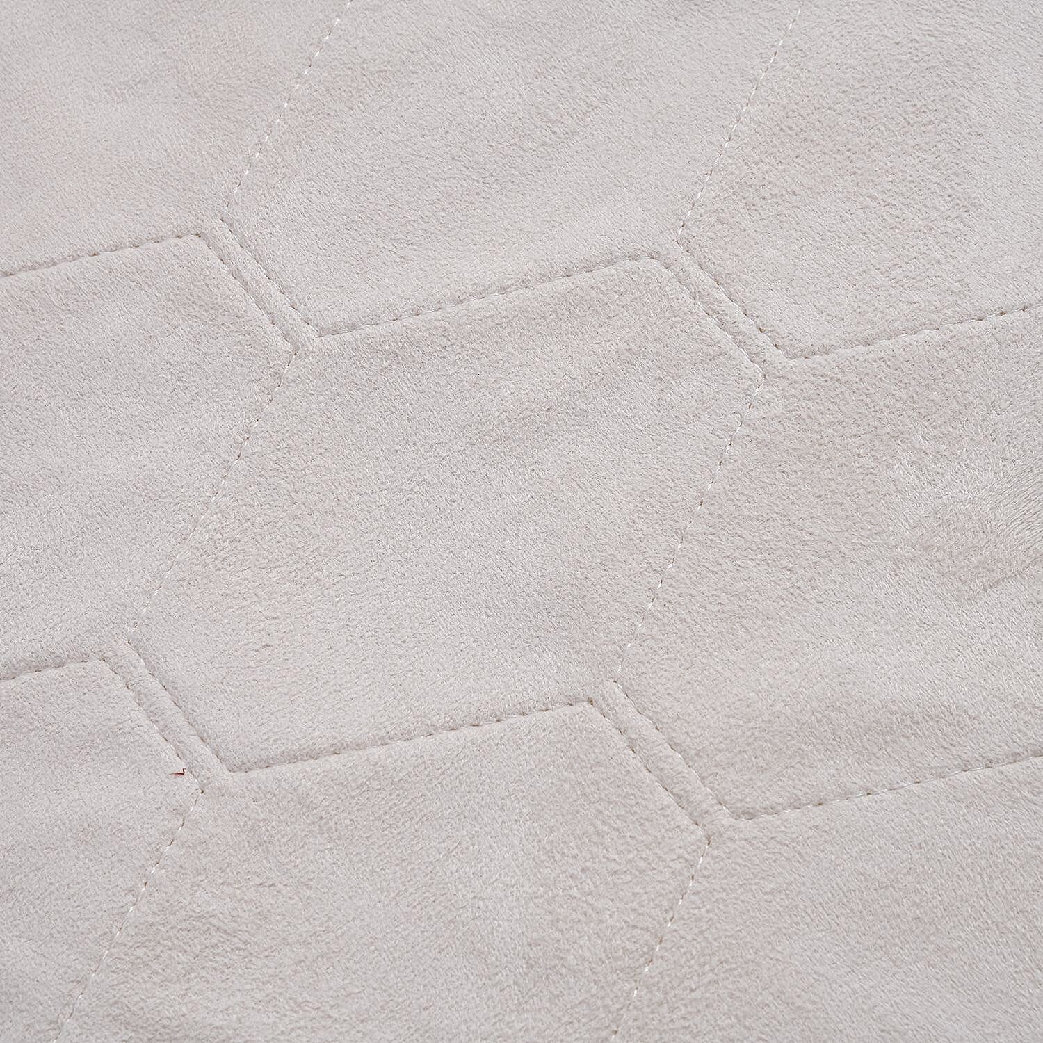 Faux Fur Large Size Rug (Size 180x100 Cm) - Black