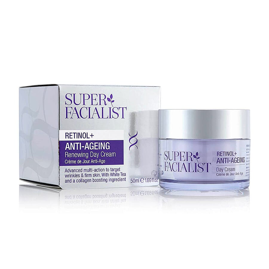 Super Facialist 50ml Retinol- Day Cream Anti-Ageing Renewing