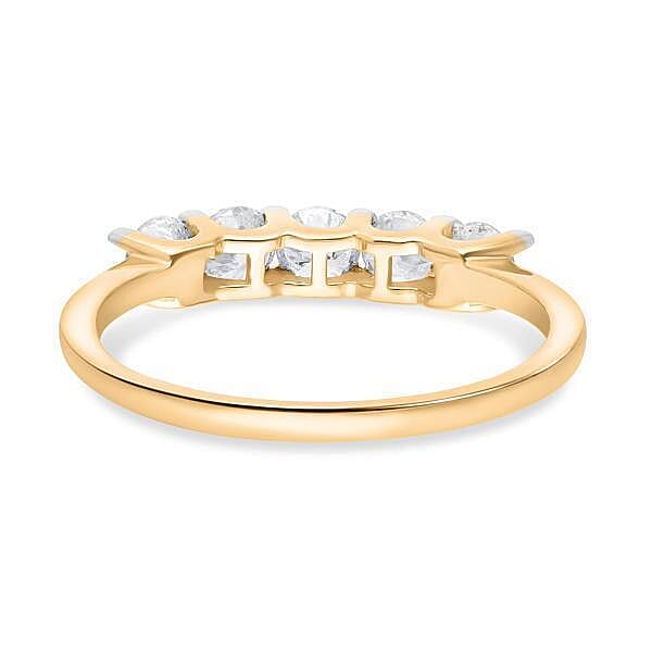 New York Close Out Deal- 14K Yellow Gold SGL Certified Diamond (I1-I2-G-H) Ring 1.00 Ct.