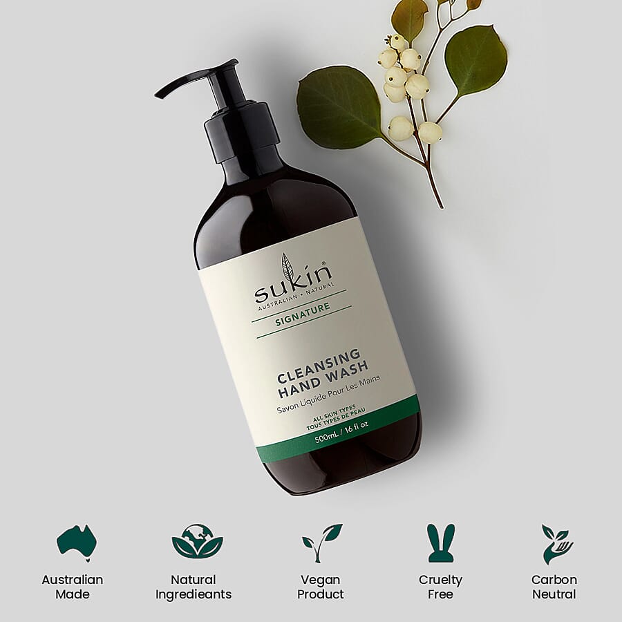 Sukin- Signature Hand Wash (Pump) - 500ml