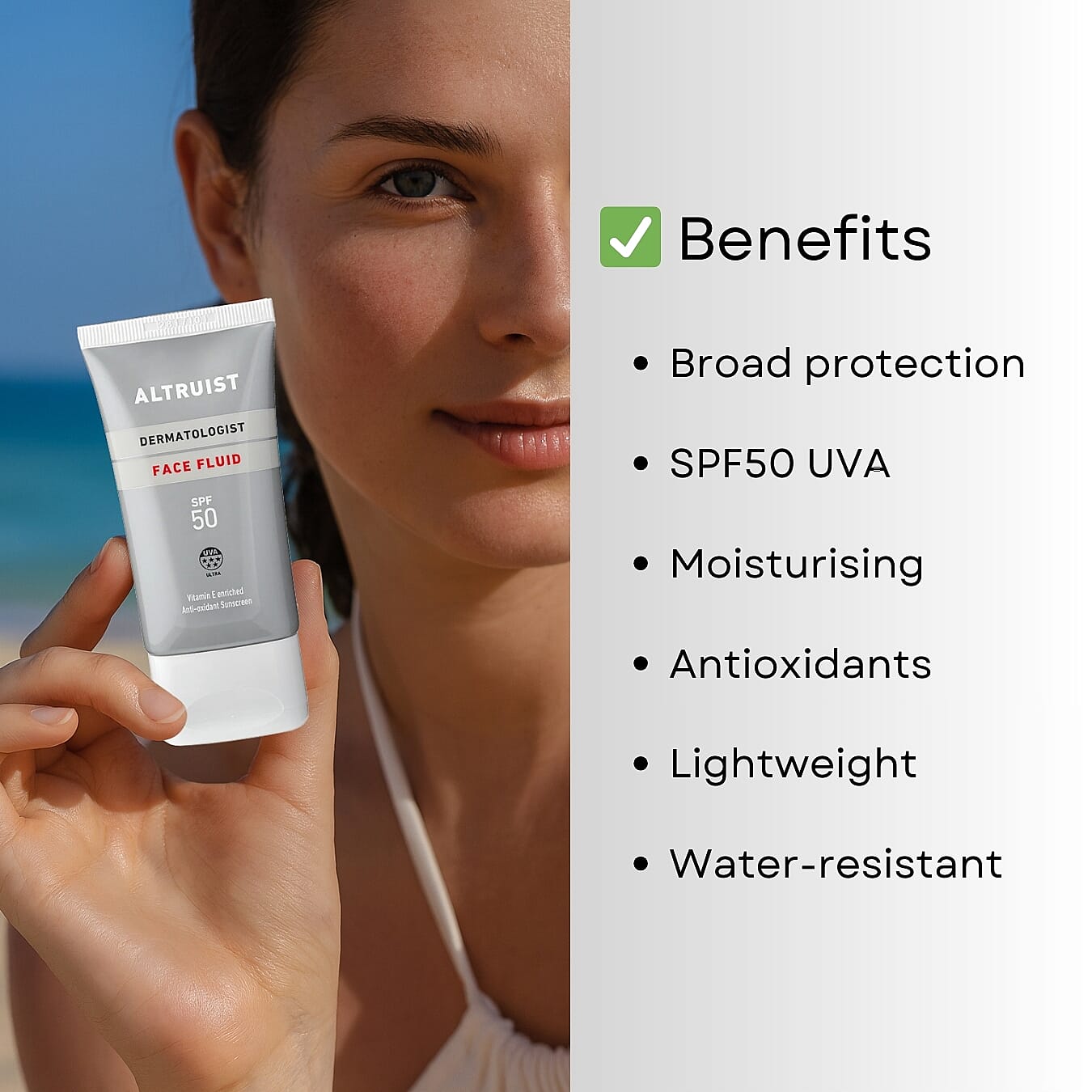 ALTRUIST- Face Fluid SPF50 - 50ml