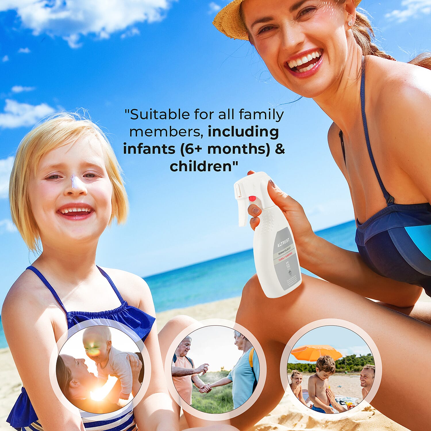 ALTRUIST Family- Sunspray SPF50 - 250ml