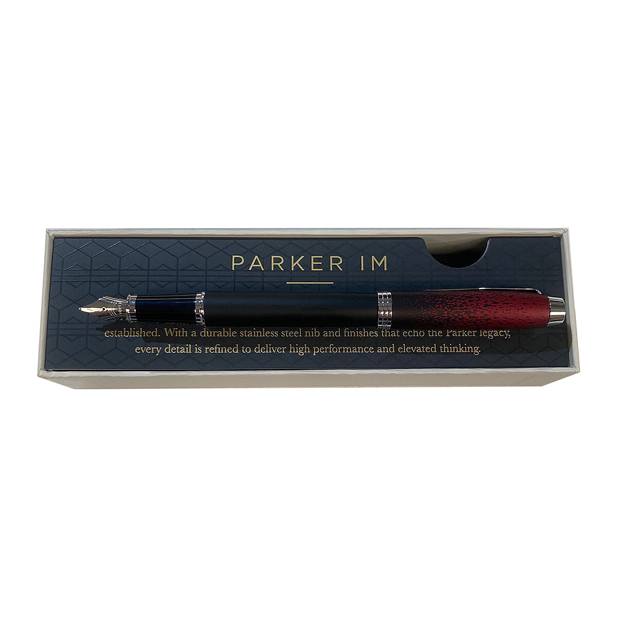 Close Out Deal - IM Special Edition Parker Fountain Pen with Blue Ink and Gift Box