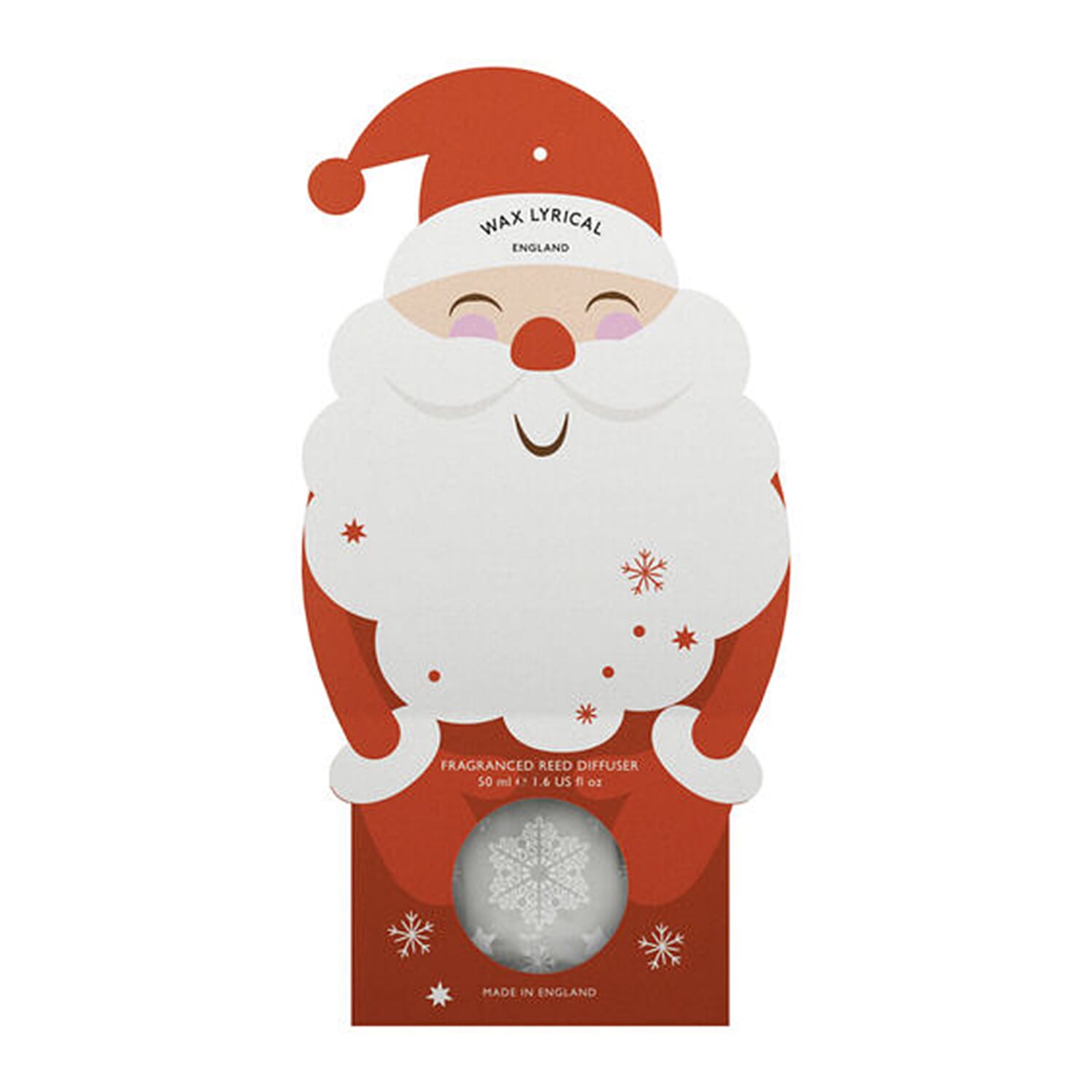 WAX LYRICAL Christmas Holly Jolly Reed Diffuser - Cinnamon, Clove, Nutmeg & Vanilla (50 ML)