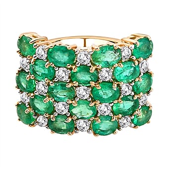 Emerald Jewellery - Rings, Earrings, Necklace, Bracelet in UK - TJC