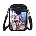 Geometric Pattern Crossbody Cell Phone Bag - Multi