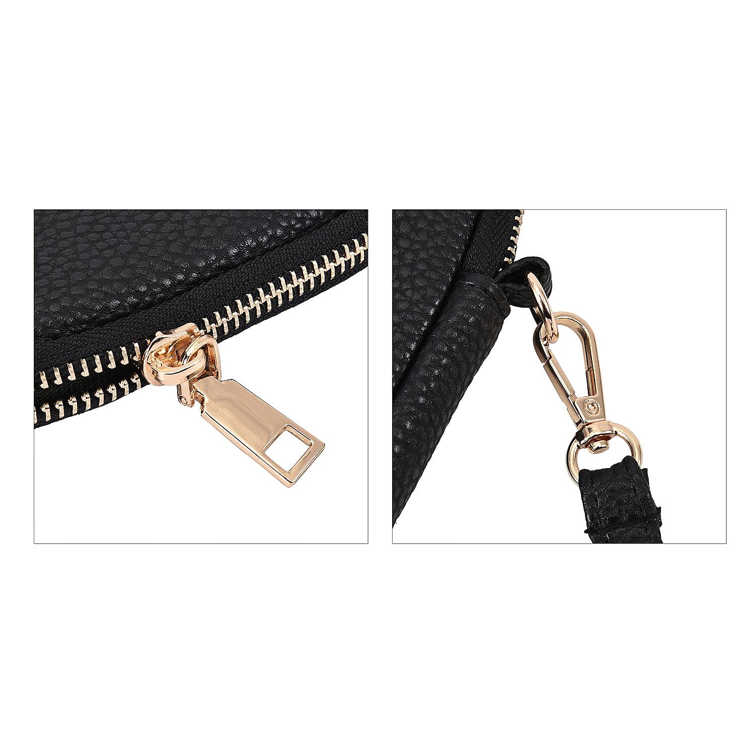 Pretty Girl Pattern Crossbody Cell Phone Bag (Size 19x13x2 cm) - Light Blue