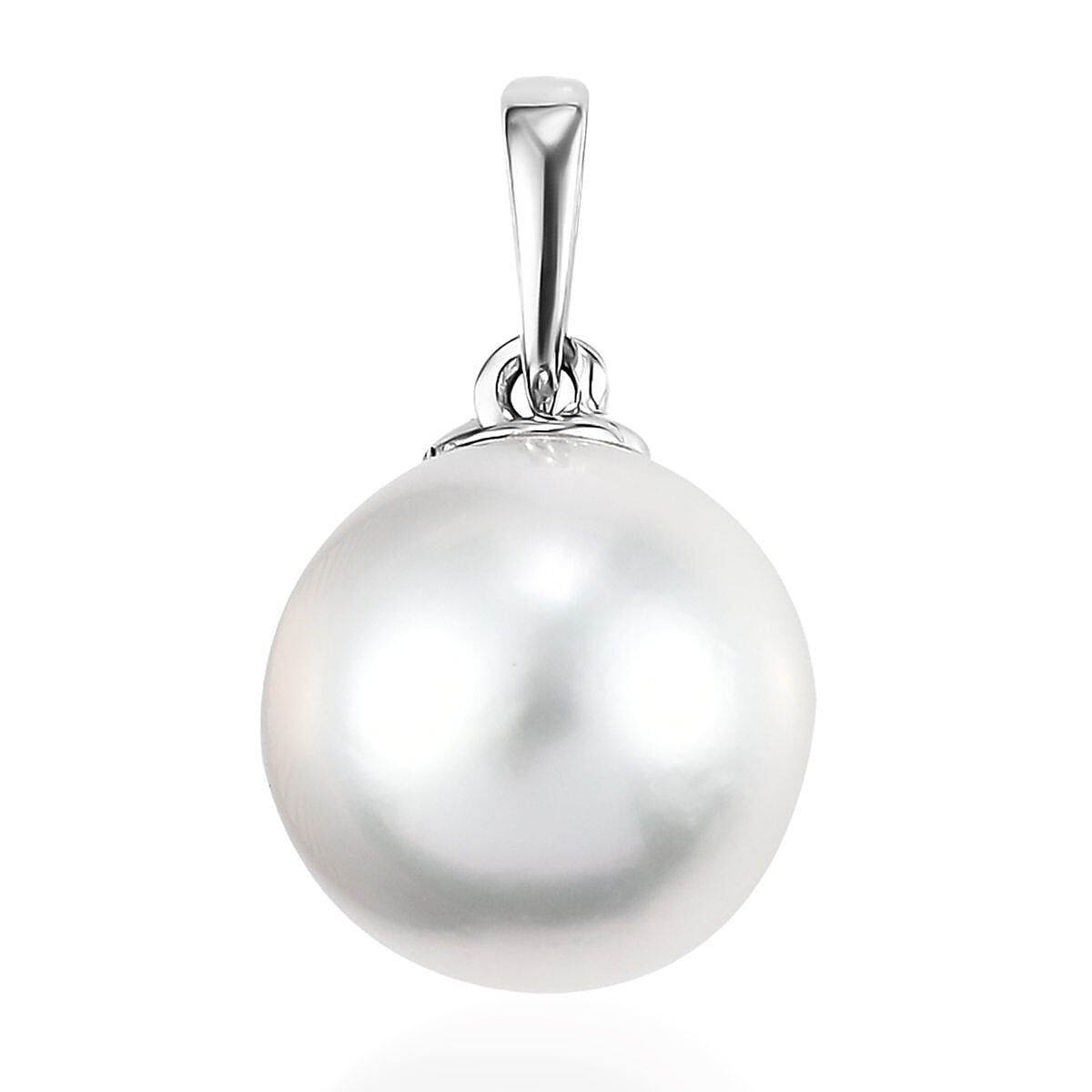 ILIANA 18K White Gold White South Sea Pearl Pendant