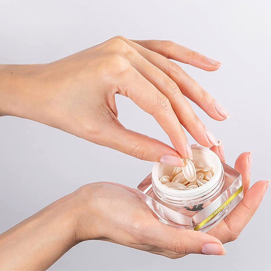 Leighton Denny- Nail Rebirth Hand & Nail Regime (Incl. Nail Rebirth Capsules & Nail Rebirth Hand Cream - 75ml)