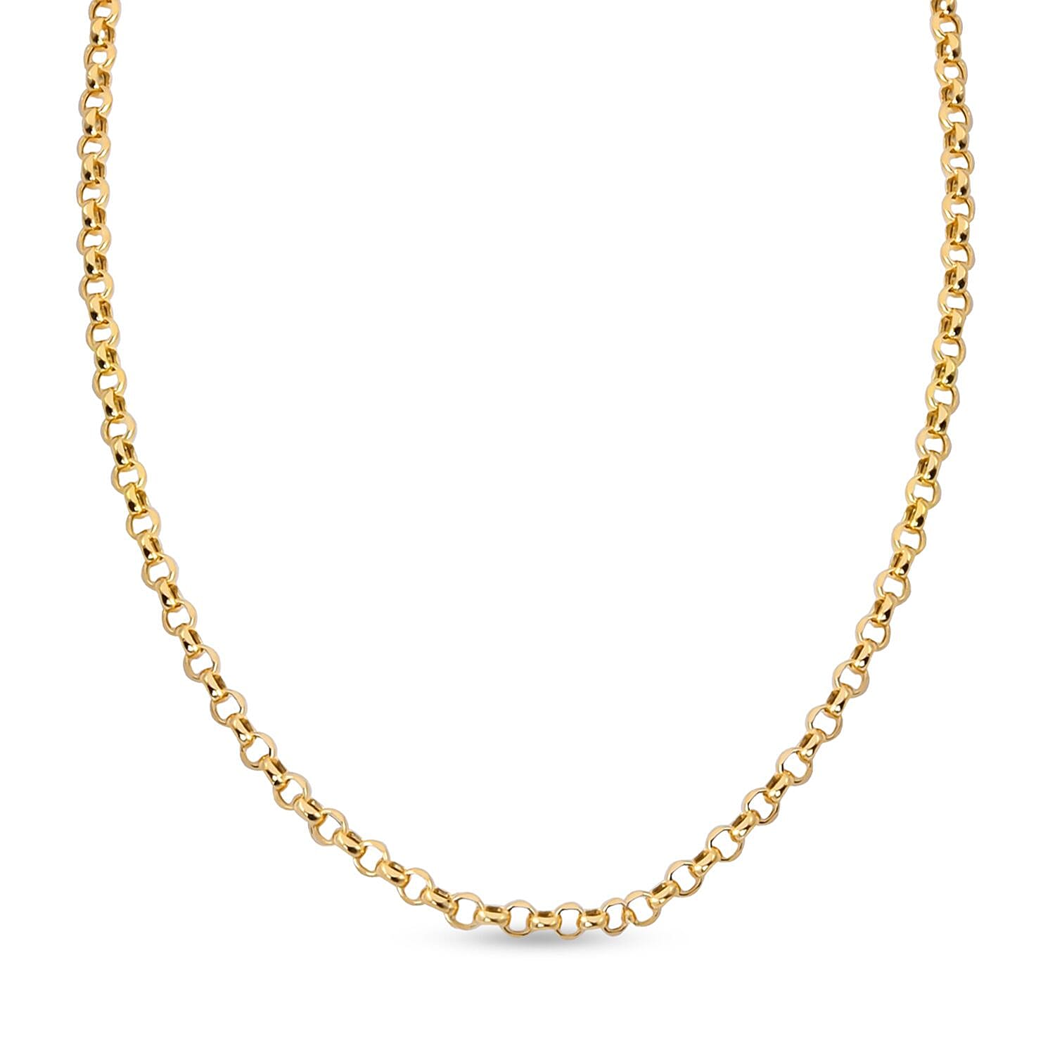 New York Close Out Deal - 14K Yellow Gold  Necklace (Size - 20), With Lobster Clasp Gold Wt. 3.98 Gms