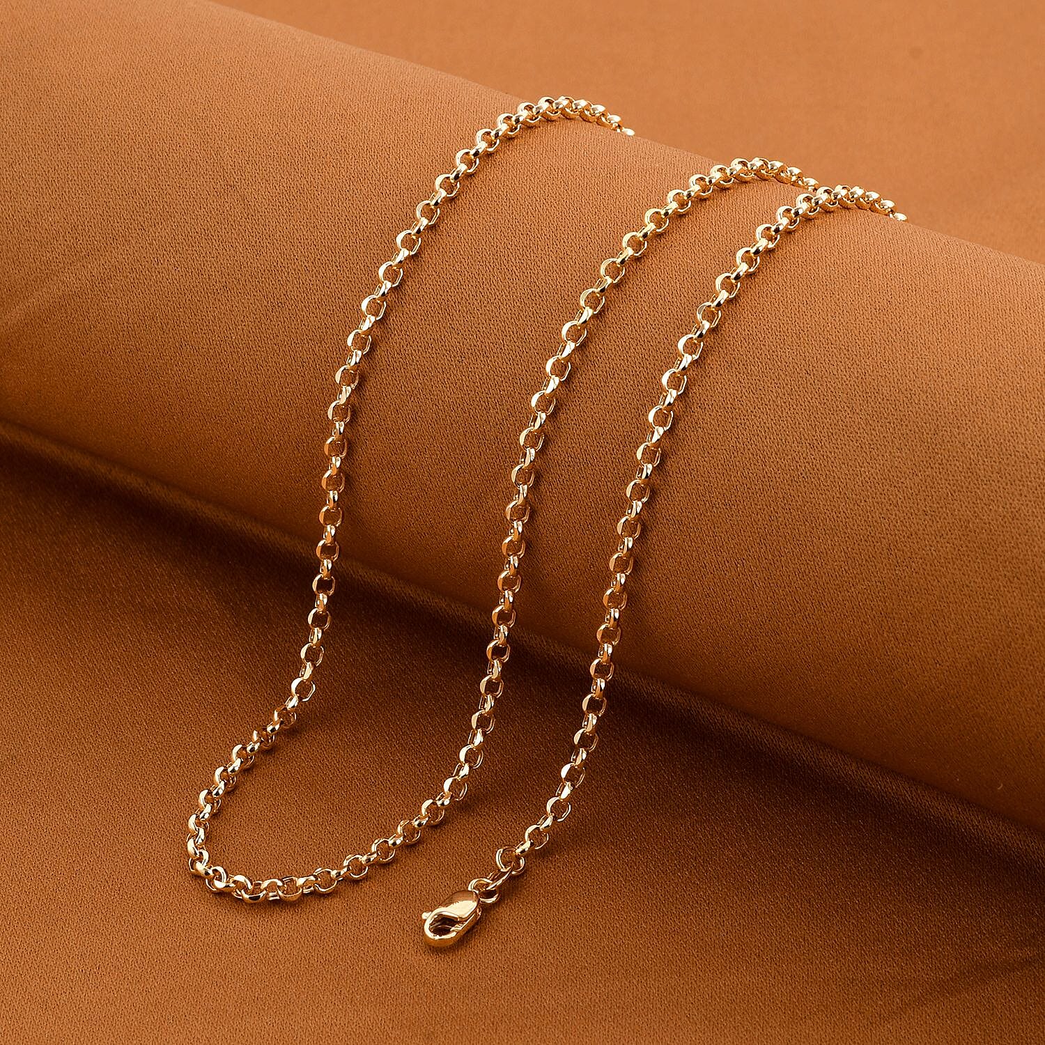New York Close Out Deal - 14K Yellow Gold  Necklace (Size - 20), With Lobster Clasp Gold Wt. 3.98 Gms
