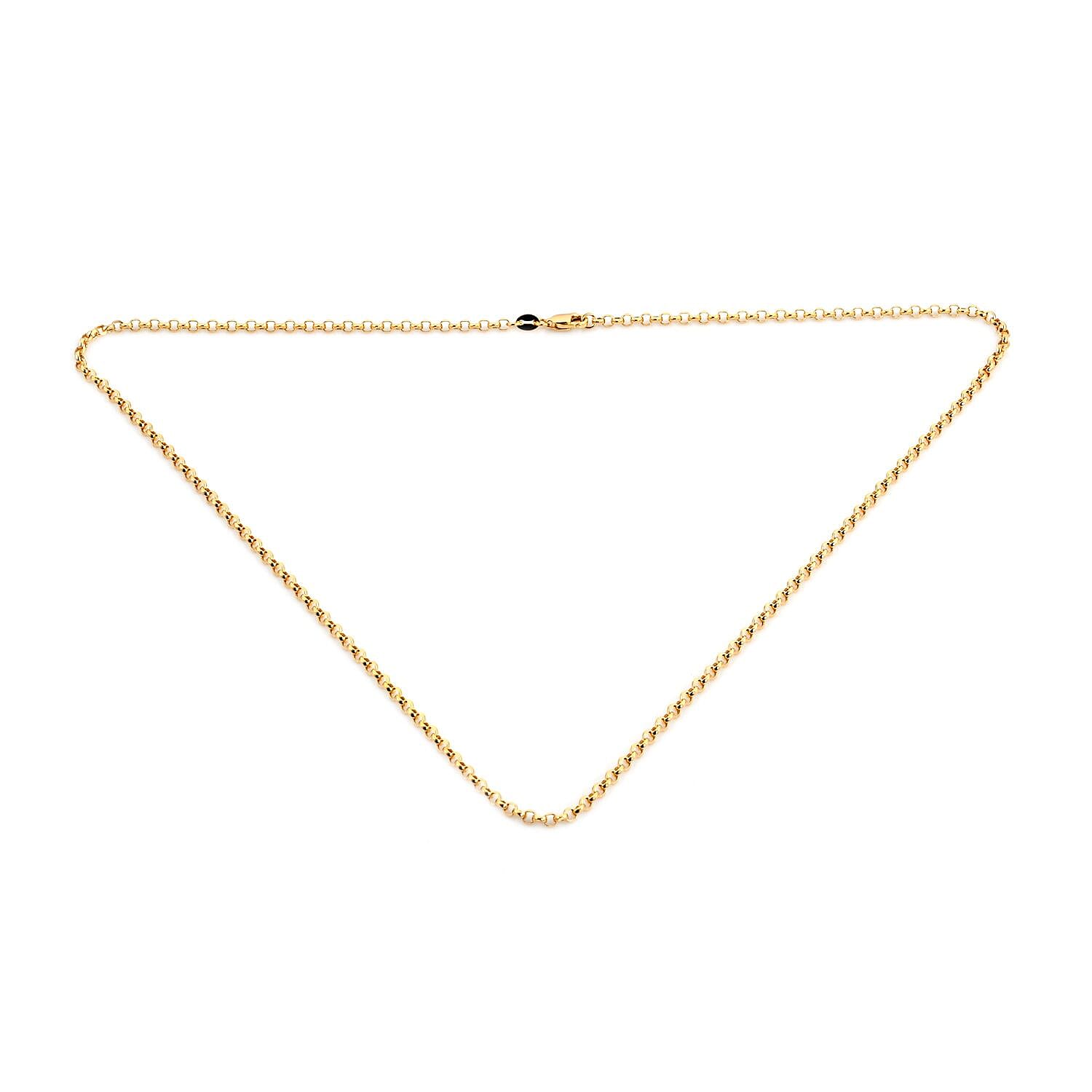 New York Close Out Deal - 14K Yellow Gold  Necklace (Size - 20), With Lobster Clasp Gold Wt. 3.98 Gms
