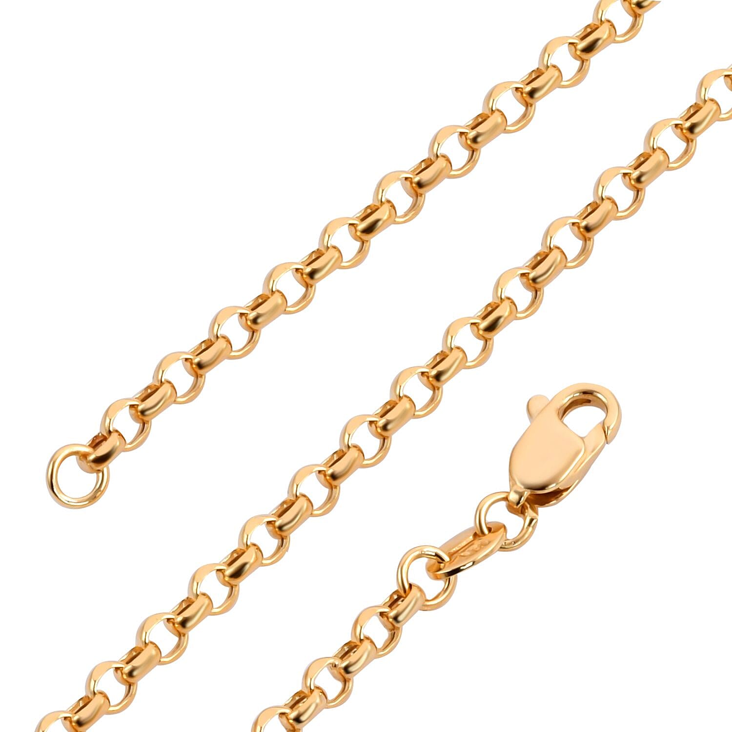 New York Close Out Deal - 14K Yellow Gold  Necklace (Size - 20), With Lobster Clasp Gold Wt. 3.98 Gms