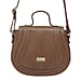 ASSOTS LONDON Carmel Genuine Leather Handbag with Magnetic Closure and Shoulder Strap - Tan