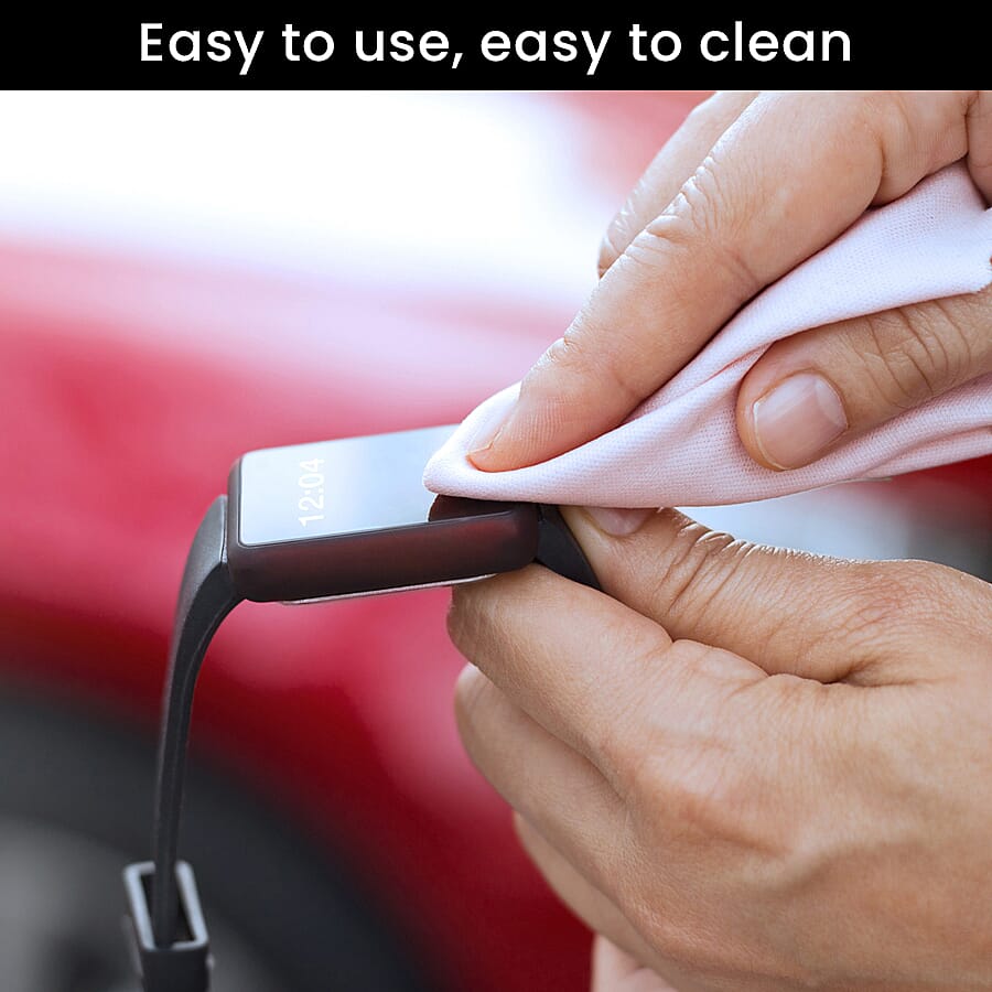 PolyWatch Plastic Polish Kit (Size 8x3 Cm) - Black & White