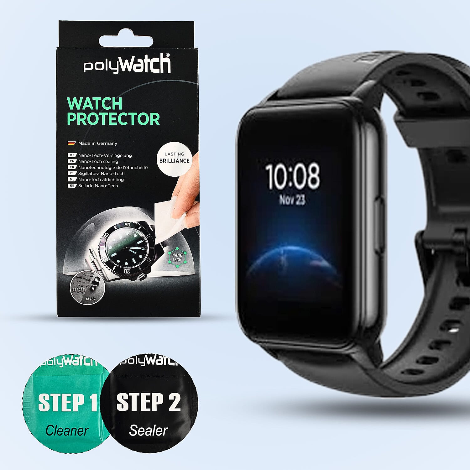 PolyWatch Watch Protector - Green