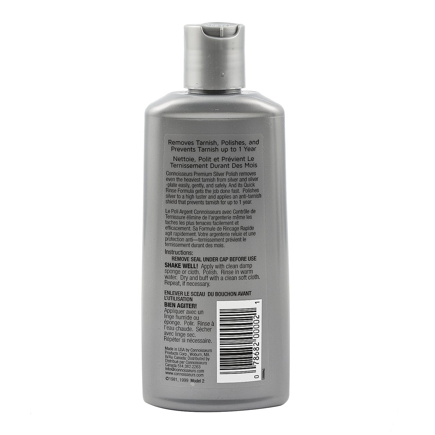 Silver Polish Liquid - Gray