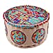 Cotton Embroidery Cushion Cover - Multi Colour