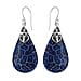 Abalone Shell Hook Earrings in Silver