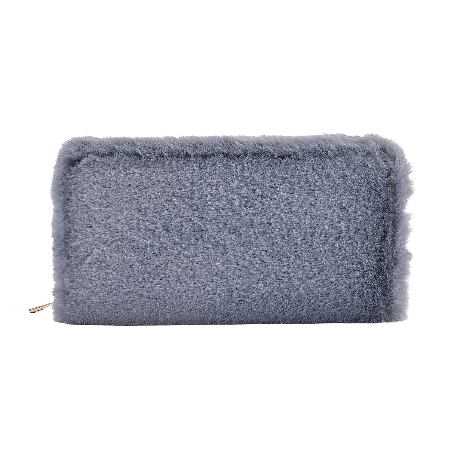 Polyester Solid Wallet - Dark Grey