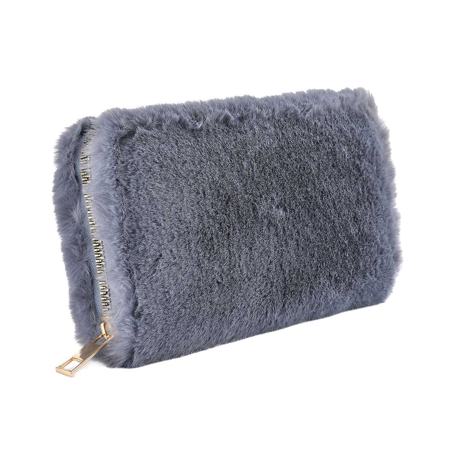 Polyester Solid Wallet - Dark Grey