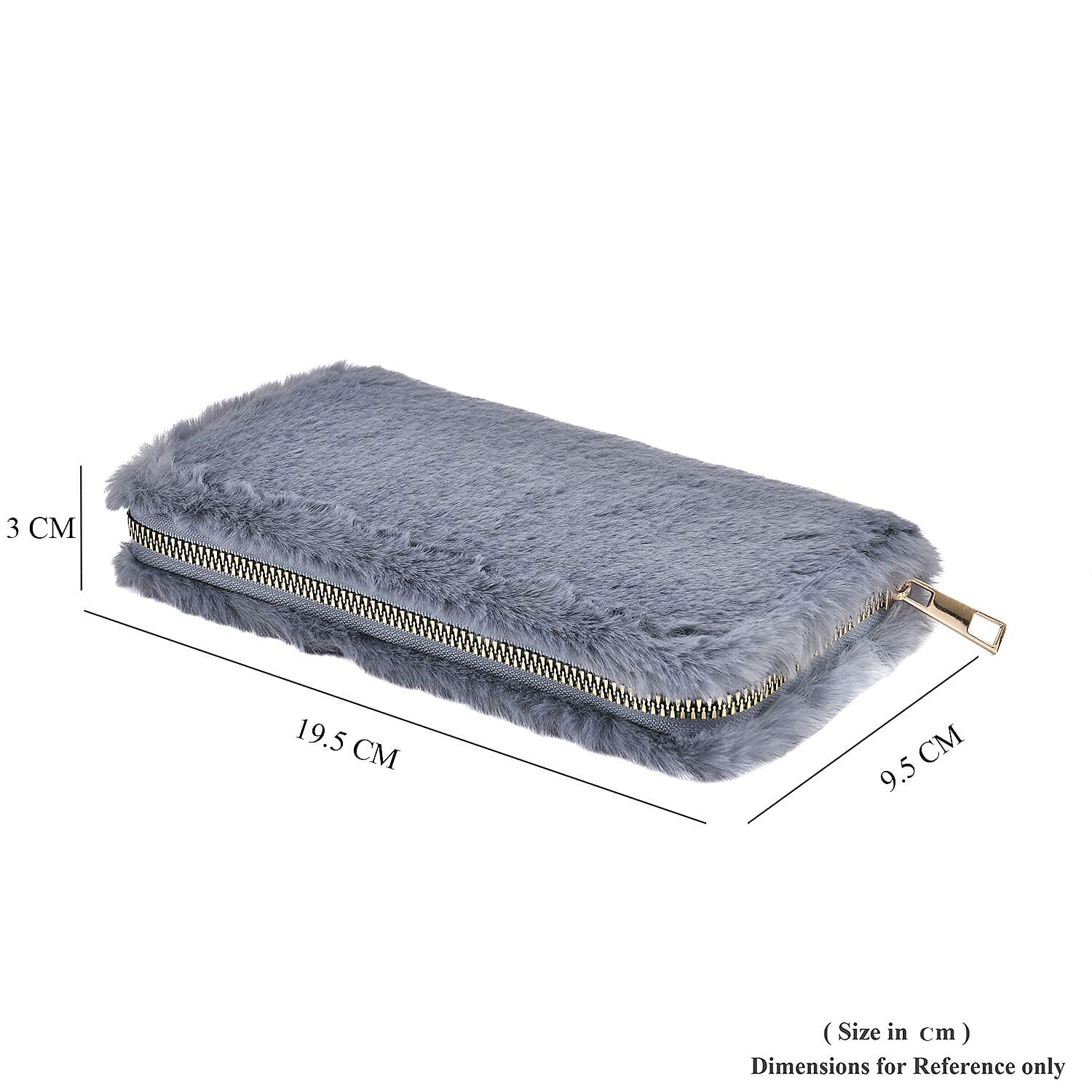 Polyester Solid Wallet - Dark Grey