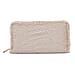 Polyester Solid Wallet- Apricot