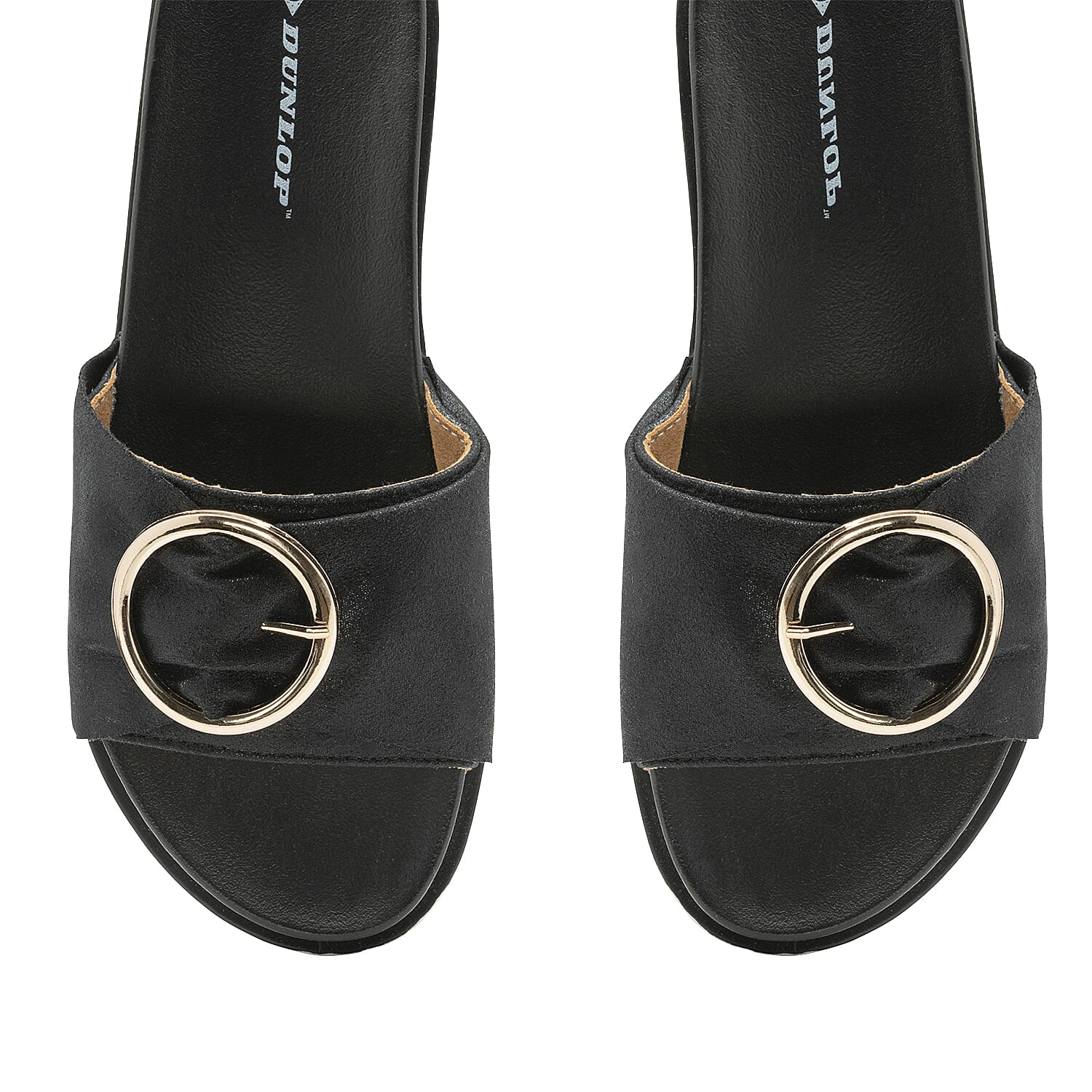 DUNLOP Paige Slip on Flip Flop - Black