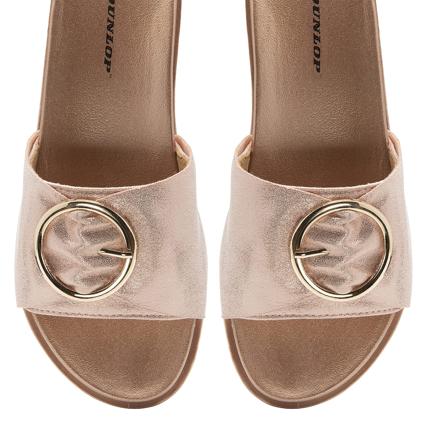 DUNLOP Paige Slip on Flip Flop - Black