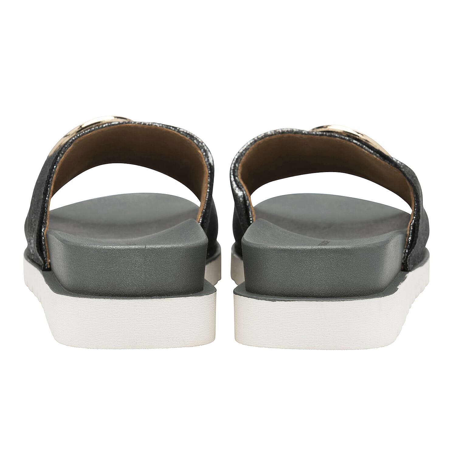 DUNLOP Paige Slip on Flip Flop - Black