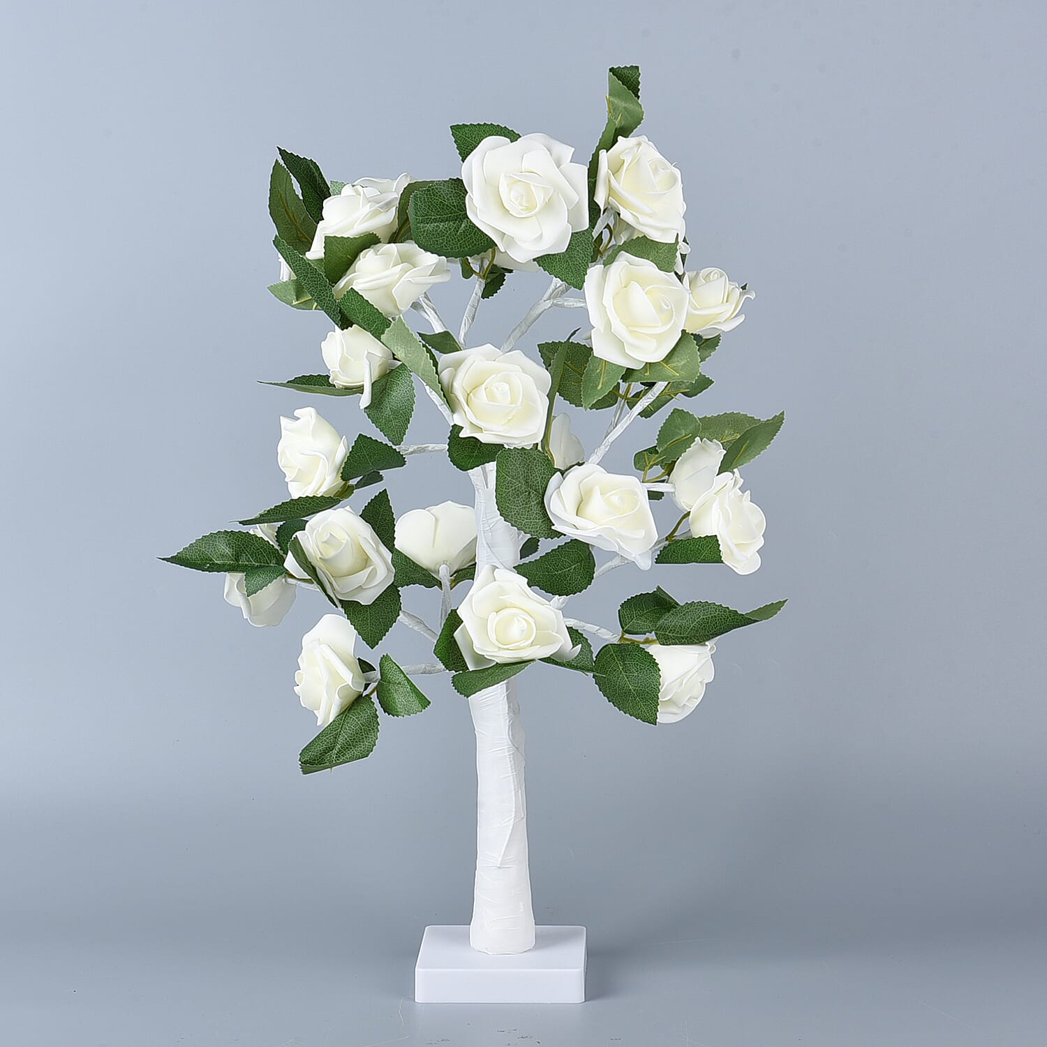 Decorative 24 LED Rose Tree Lamp (3xAA Battery Not Included)