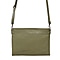 ASSOTS LONDON Delilah 100% Genuine Leather Crossbody Bag (Size 23x17x4 Cm) - Olive