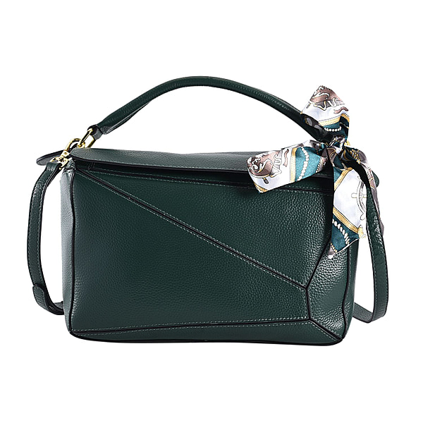 100% Genuine Leather Desginer Inspired Handbag with Detachable Long ...