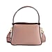 Genuine Leather Solid Crossbody Bag - Black & Gray