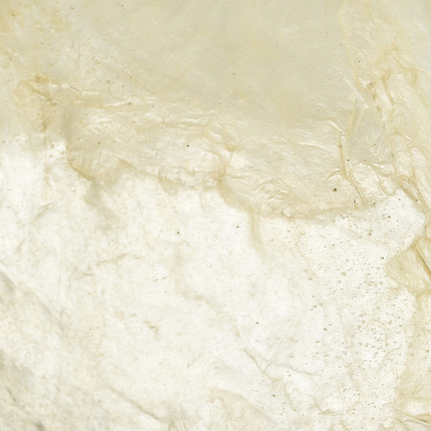 100% Handmade Capiz Circular Round Vase (Size 25x17 Cm) - White