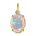 9K Yellow Gold Pendant 1.35 Ct.