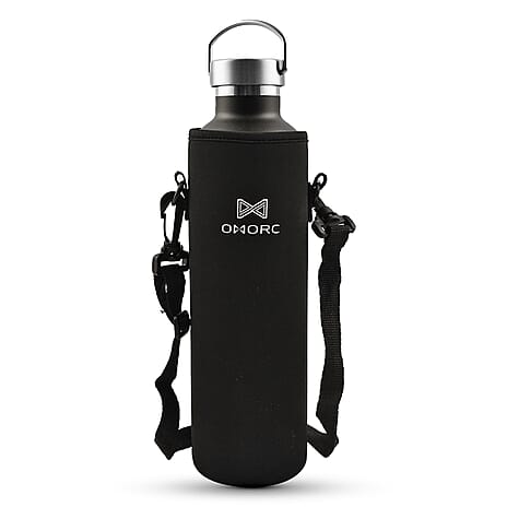 OMORC Stainless Steel Water Bottle 1000ml - Silver