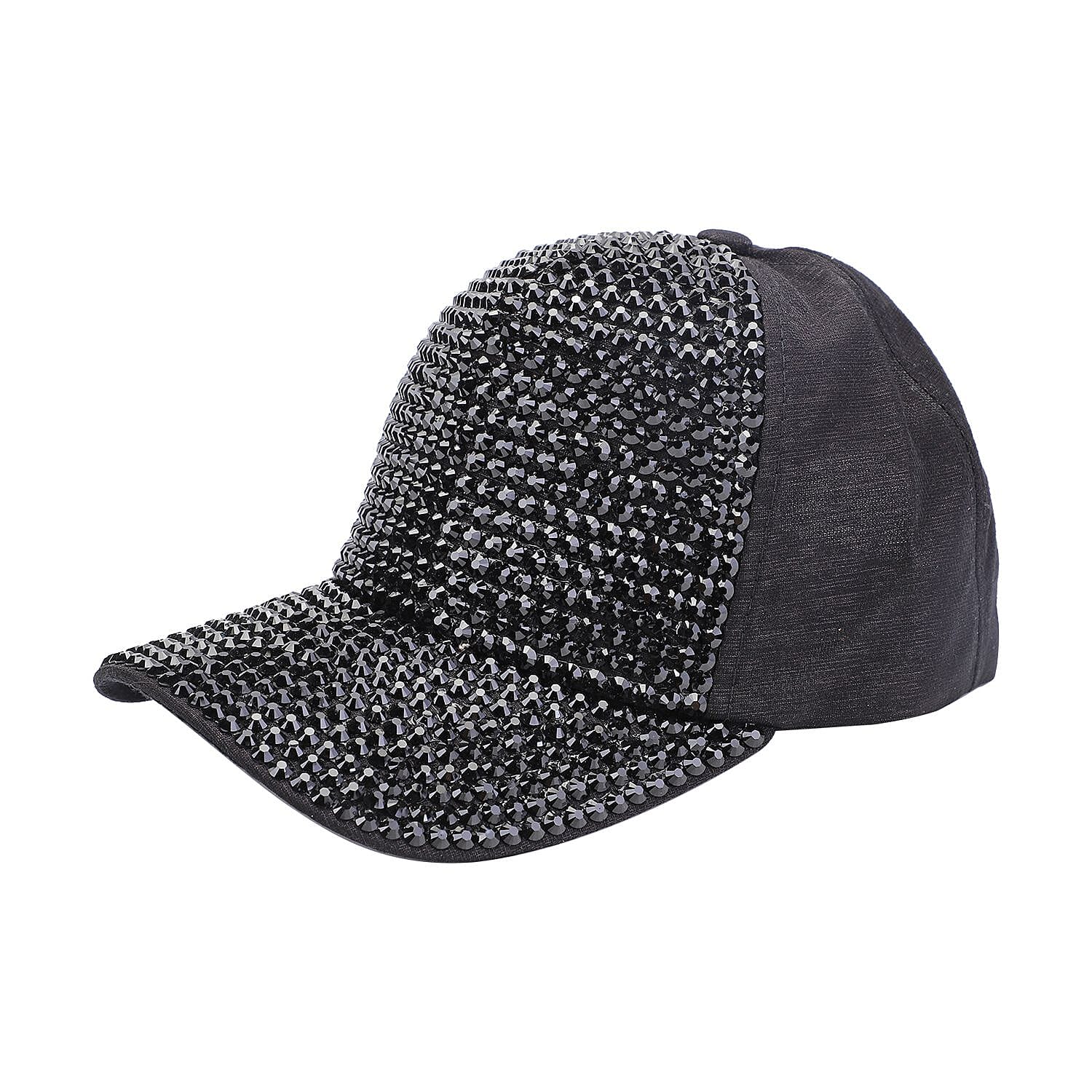  Monster Deal- Jovie Cotton Rhinestone Cape (Size 1x16 cm) - Black & Black