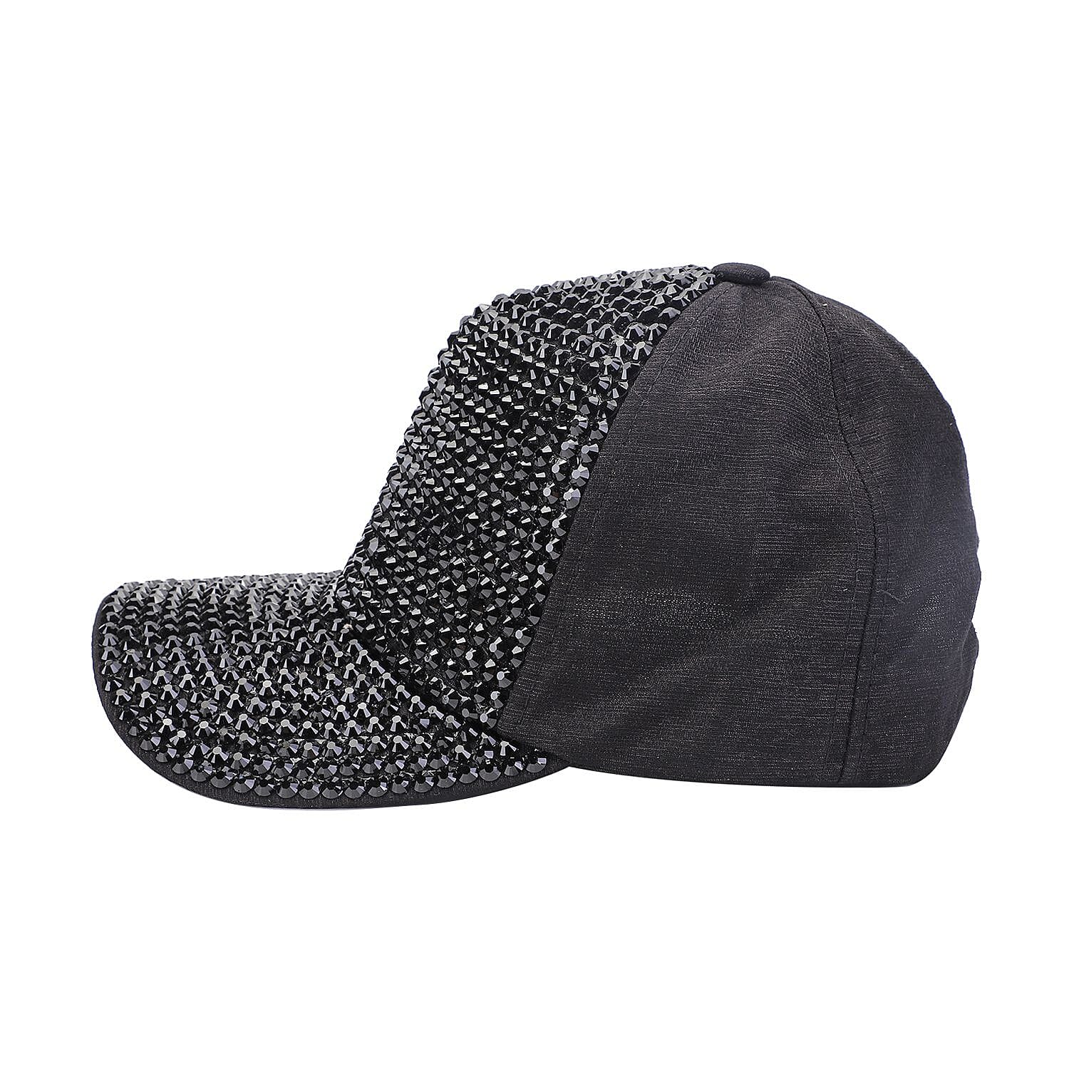  Monster Deal- Jovie Cotton Rhinestone Cape (Size 1x16 cm) - Black & Black