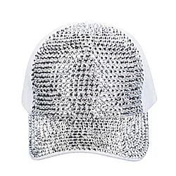  Monster Deal- Jovie Cotton Rhinestone Cape (Size 1x16 cm) - Black & Black