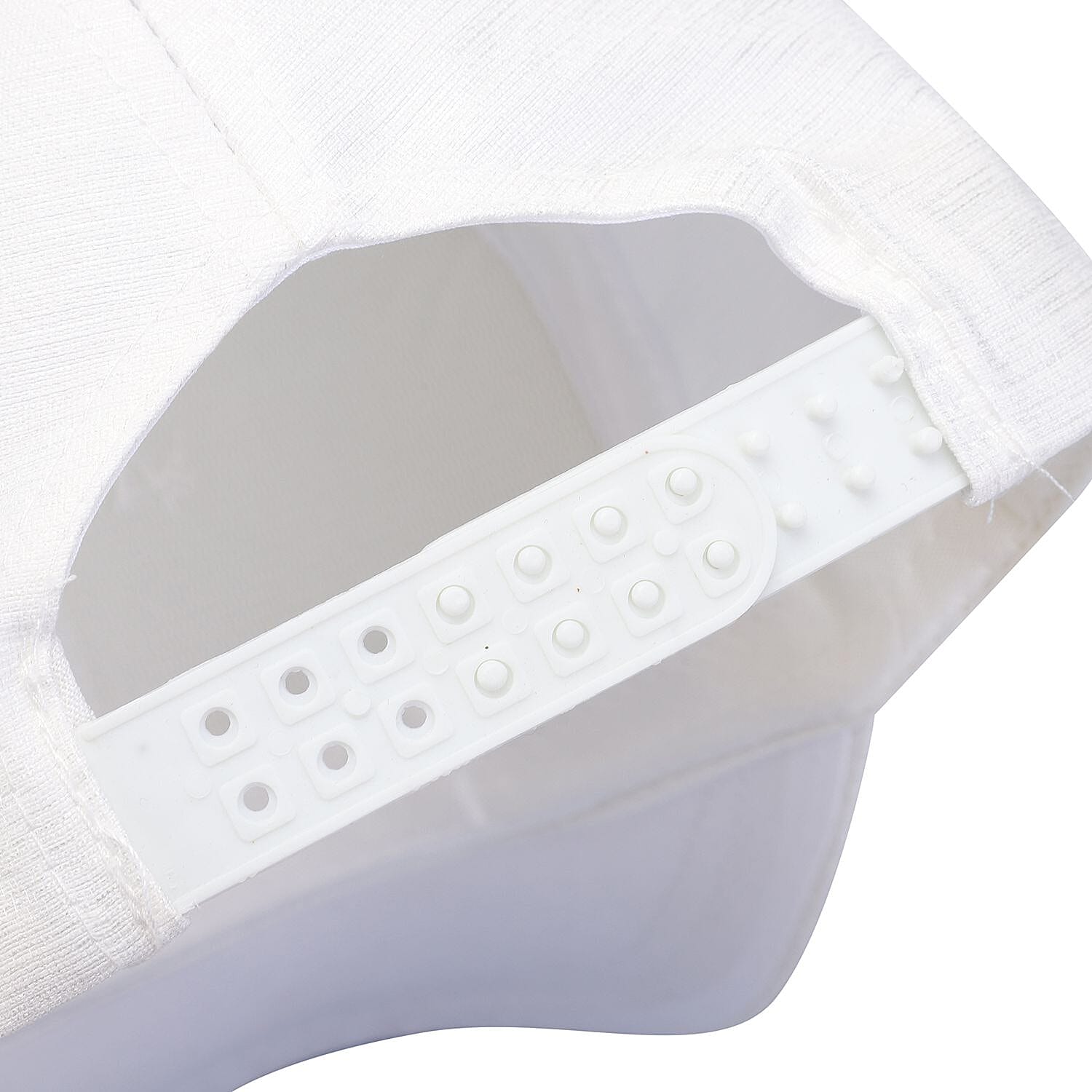 Jovie Cotton Rhinestone Bling Front Hat with Adjustable Strap (Size 58x16 Cm) - Silver