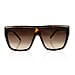 DOD - Safilo Unisex Oversize Wayferer Sunglasses - Tortoise