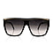 DOD - Safilo Unisex Oversize Wayferer Sunglasses - Tortoise