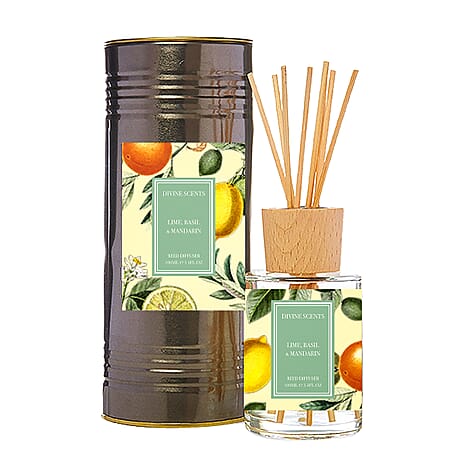 Laurelle - Lime, Basil - Mandarin Diffuser - 100ml