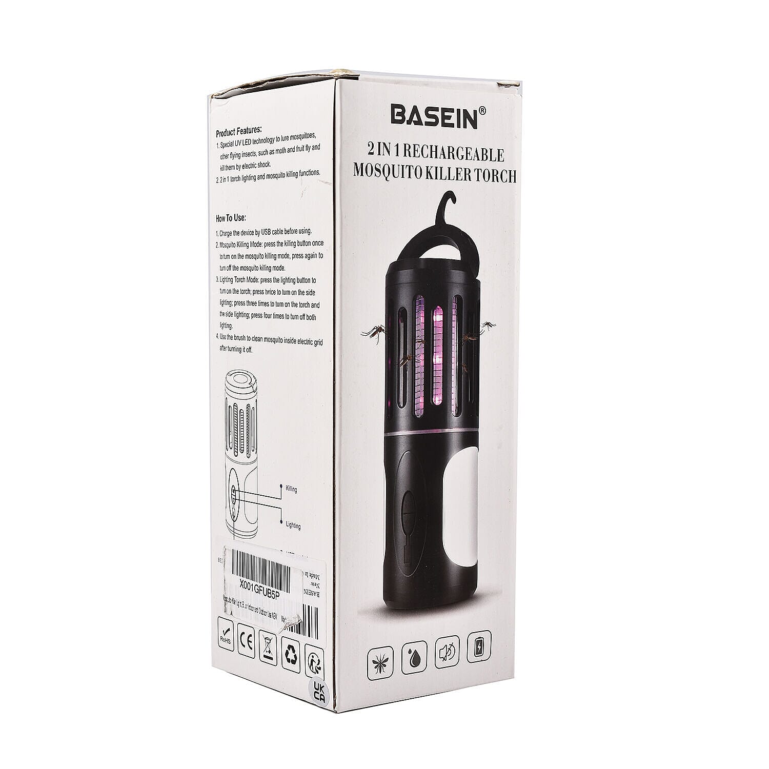 3 in 1 Rechargeable Bug Zapper, Lantern and Torch