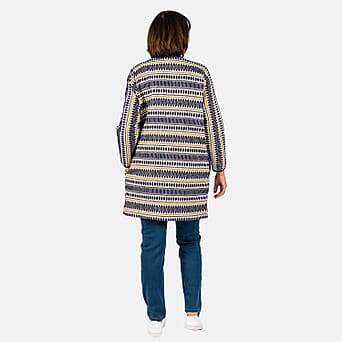 https://tjcuk.sirv.com/Products/71/2/7129297/Tamsy-Jacquard-Pattern-Long-Jacket-(Size-XL20-22)-Navy_7129297_1.jpg?w=342&h=342