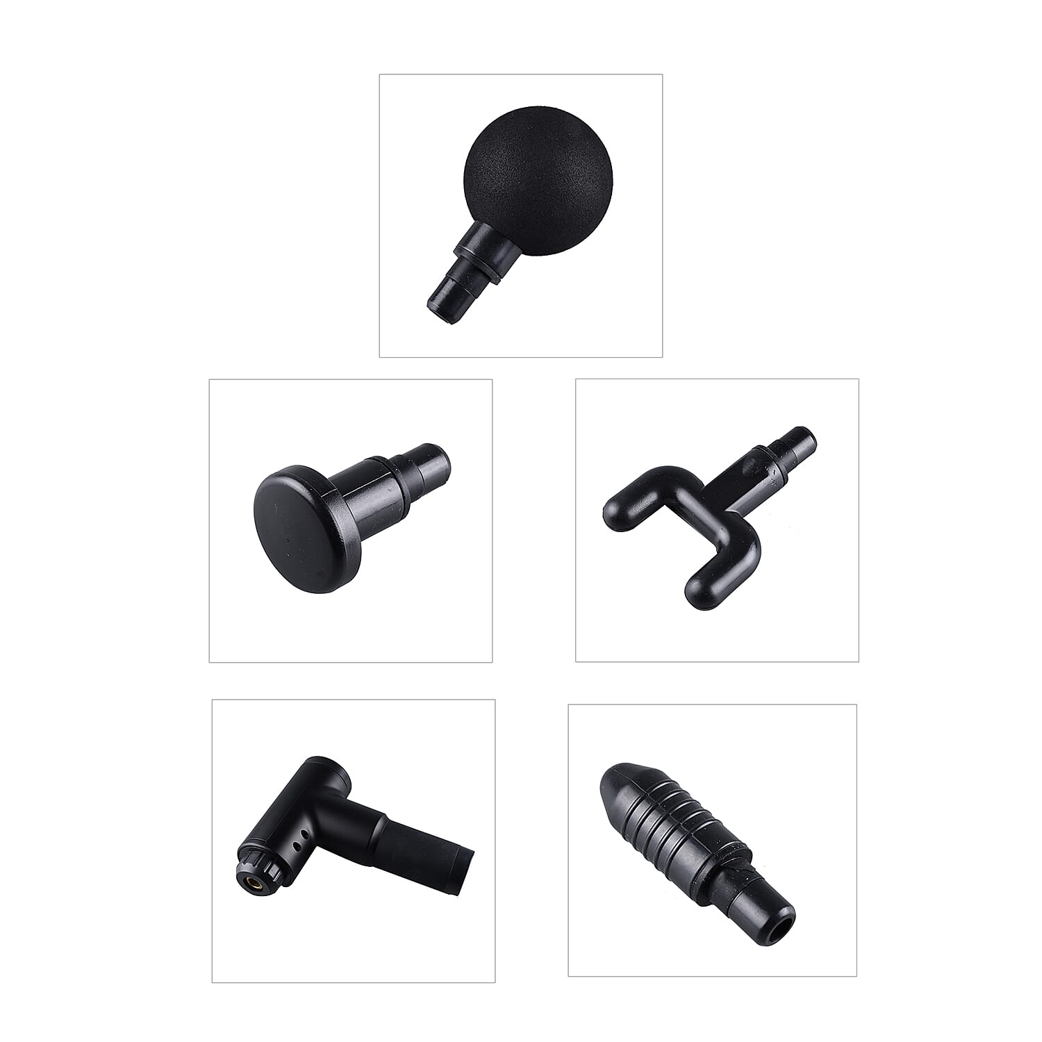 Massage Gun (Size 22x18Cm) - Black