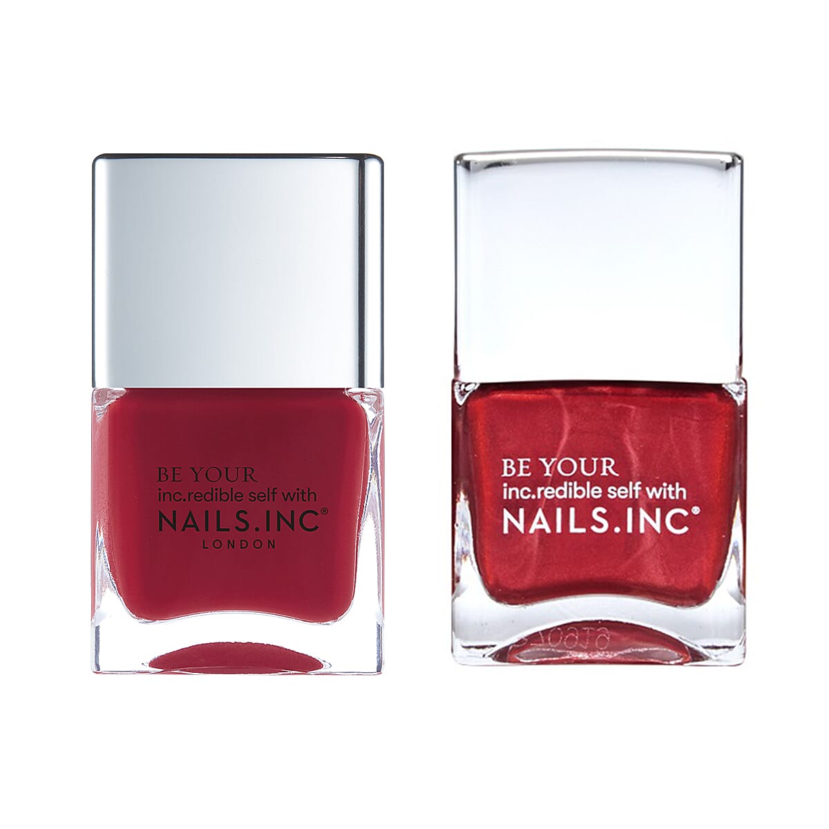 Nails Inc:  Seriosuly Superstitions - 14ml & On My Wish List - 14ml (Red)