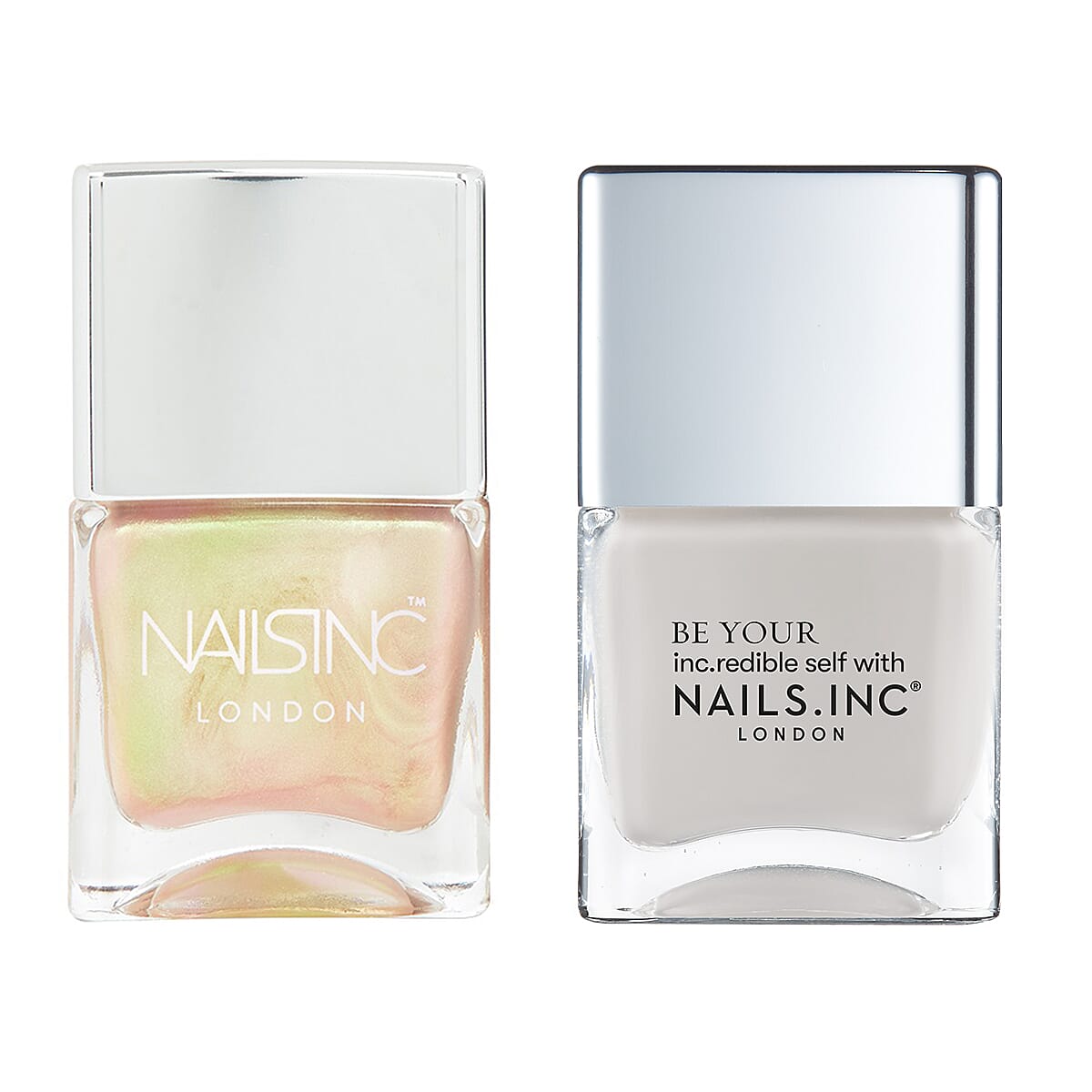 Nails Inc: Casual Dress Up - 14ml & Lets Get Fizzical - 14ml