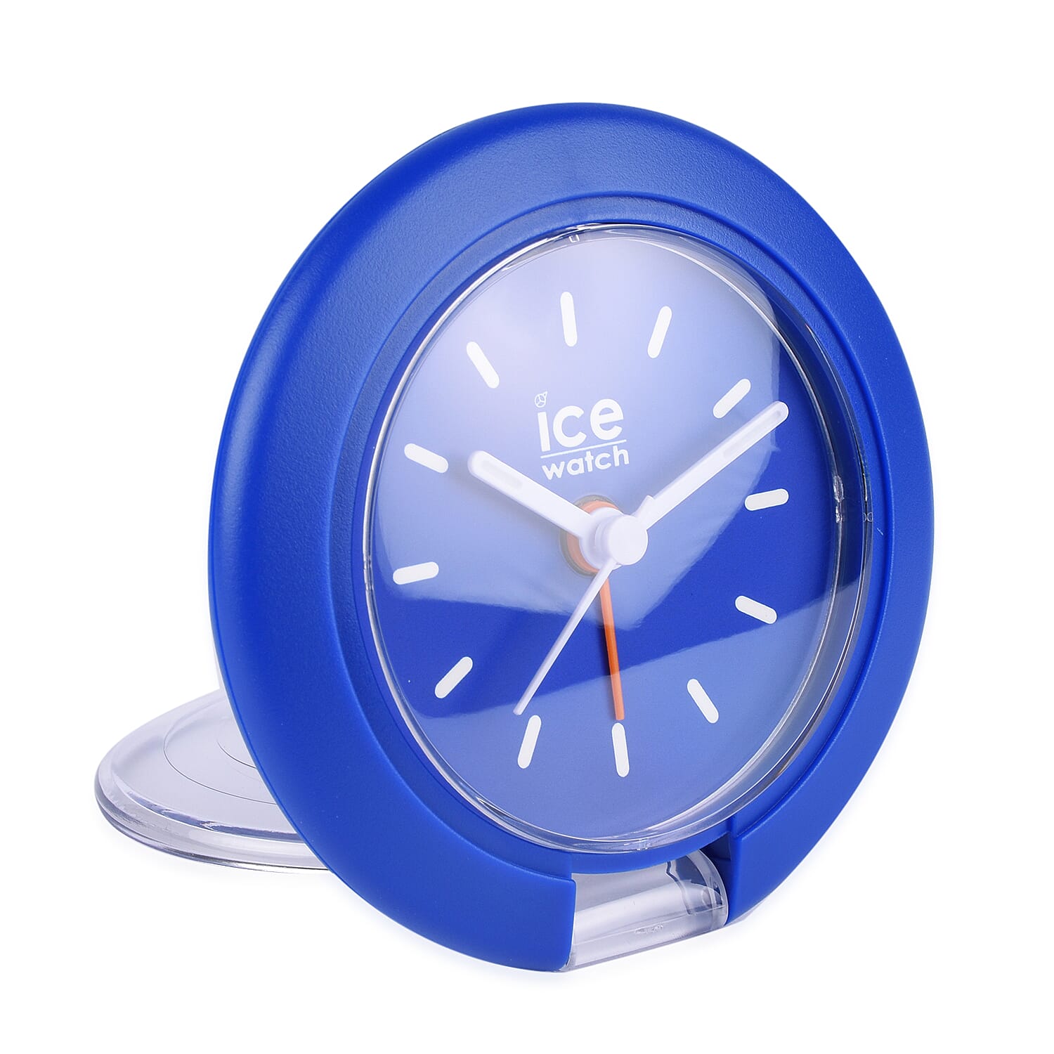 ICE WATCH Travel Clock with Alarm & Snooze (Included 3xAAA Battery) - Blue